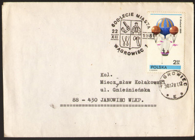 1981 [KO81 240] 600-lecie miasta Wągrowiec